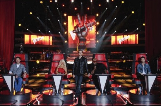 the voice tv show. Based on a Dutch show, The