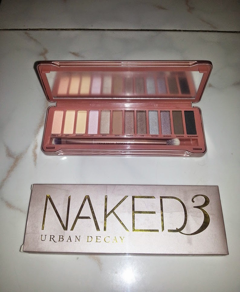 Naked 3 Eye Shadow Urban Decay Pallete