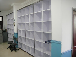 Rak Arsip Interior Ruang Administrasi + Furniture Semarang