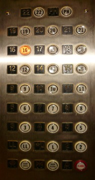 Elevator and 13th Floor - Sheva Apelbaum