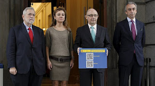 Montoro presenta los presupuestos del 2013