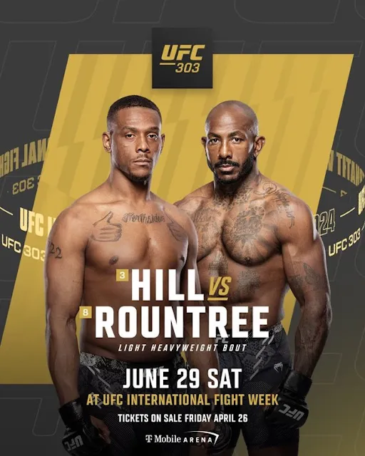 UFC 303 Hill vs Rountree