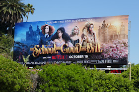 School for Good and Evil movie billboard