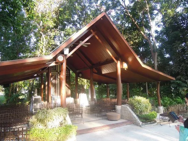 Open-air chapel at Shangri-La's Mactan Resort and Spa