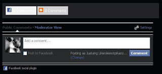 Komentar Facebook dan Blog Berdampingan