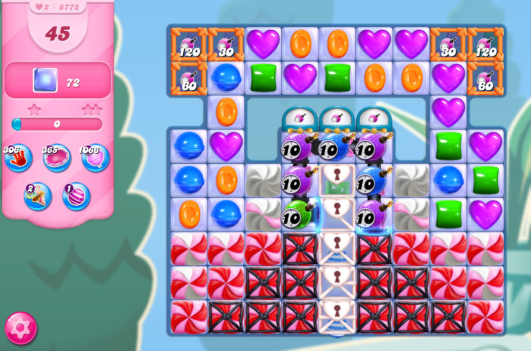 Candy Crush Saga level 8772