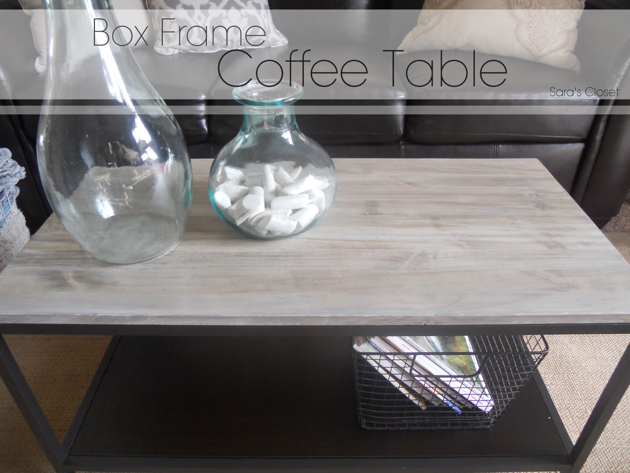 SL Designs: DIY: Box Frame Coffee Table