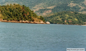 passeio de barco em Paraty