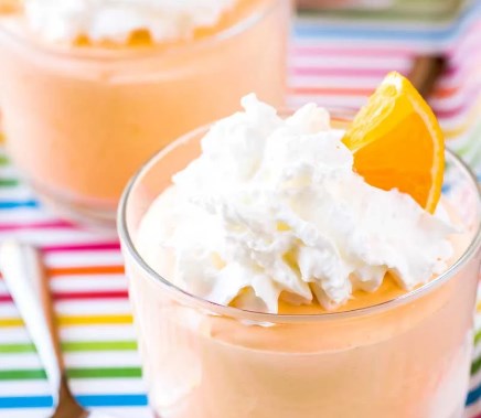 ORANGE CREAMSICLE MARSHMALLOW MOUSSE