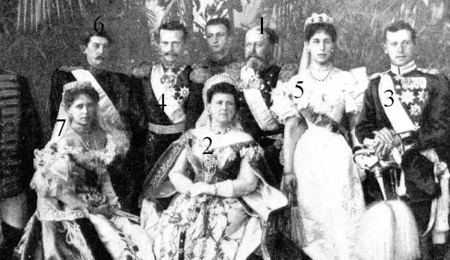 couronnement de Nicolas II: Saxe-Cobourg et Gotha, Hesse et Rhin: Roumanie