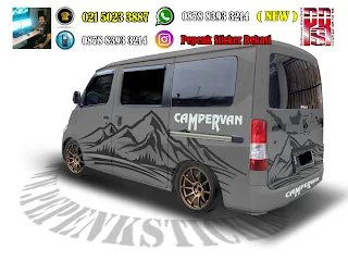 Mobil,granmax,Cutting Sticker,Cutting Sticker Bekasi,Decal,Campervan,Bekasi,jakarta,