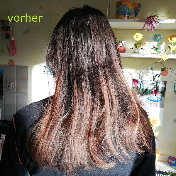 Haar vorher