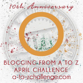 #AtoZChallenge 2019 Tenth Anniversary blogging from A to Z challenge letter O