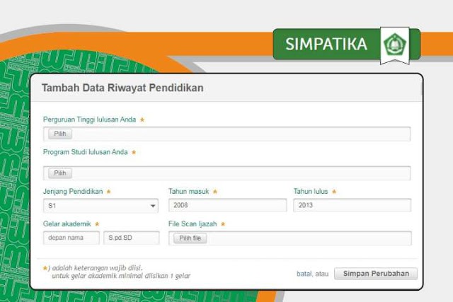 Verval Ijazah S1/D4 Wajib Bagi Guru Madrasah