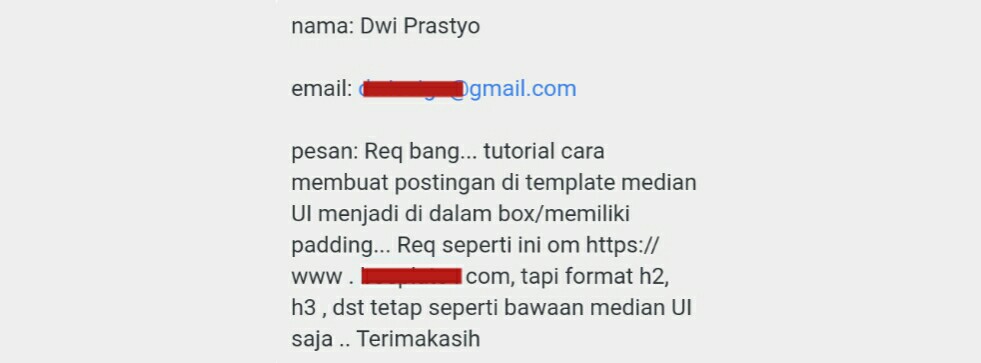 material design box deskripsi untuk mempercantik tampilan blog