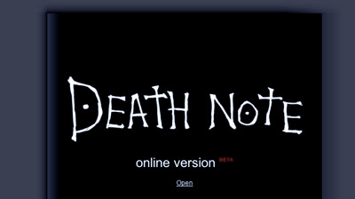 Death Note Game Online
