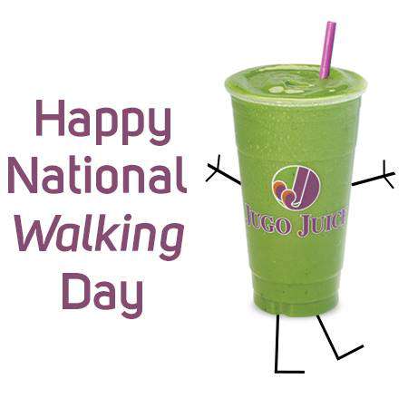 National Walking Day Wishes Unique Image