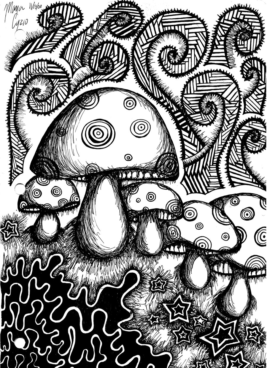 Trippy Coloring Pages To Print 6