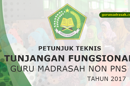 Juknis Dukungan Fungsional Gb-Pns Ra/Madrasah Tahun 2017