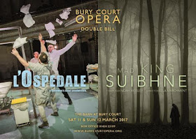 Mad King Suibhne (Noah Mosley) & L'Ospedale (anon) at Bury Court Opera