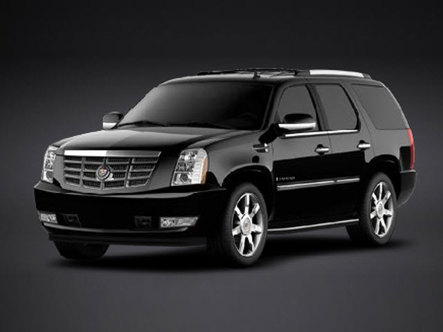 The Cadillac Escalade Luxury adds chromed 22-inch cast-aluminum wheels, 