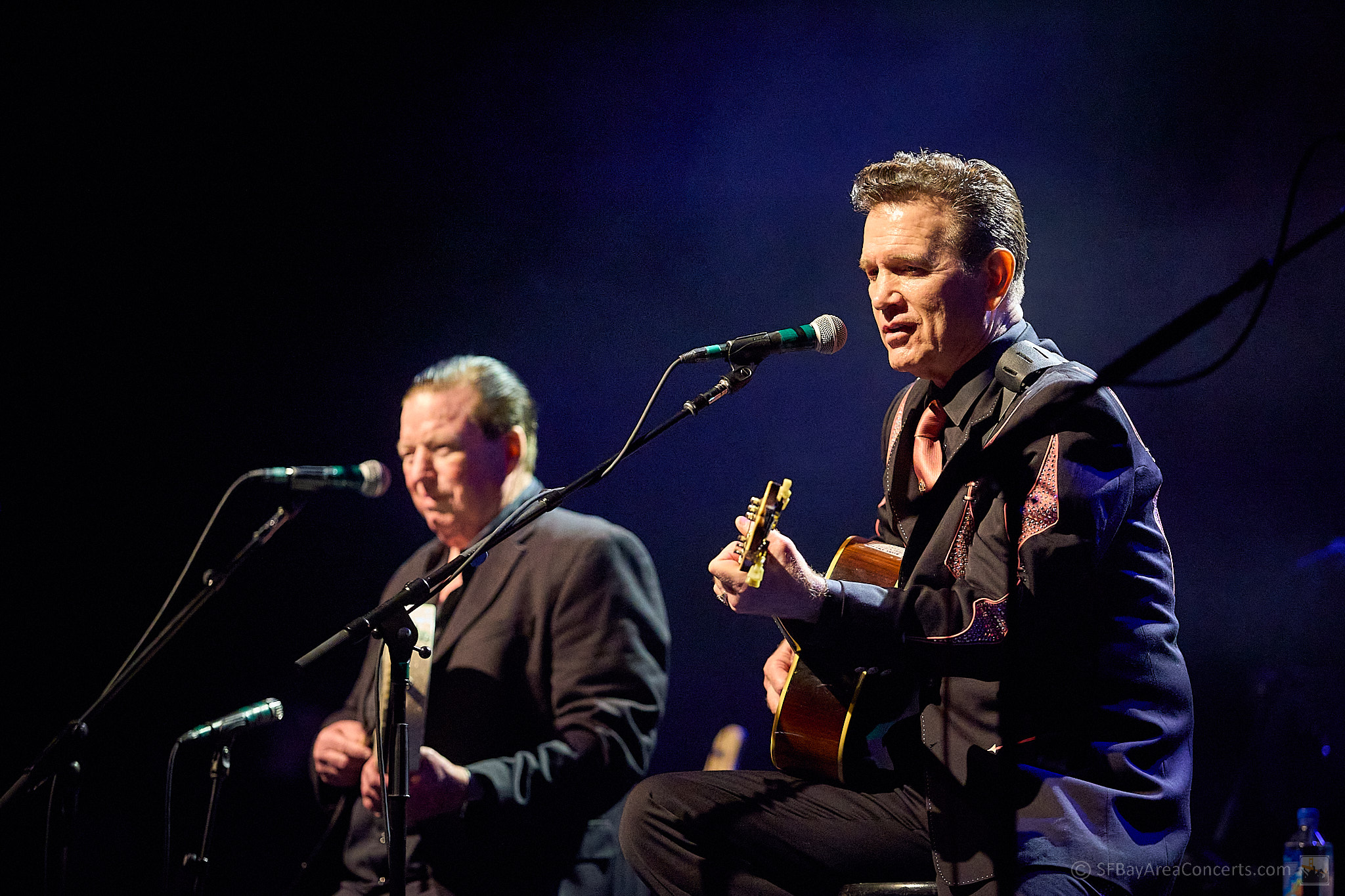 Kenney Dale Johnson & Chris Isaak @ the Fillmore (Photo: Kevin Keating)