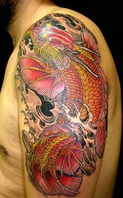 Dragon Tattoo Design and Sketch Dragon Tattoo2