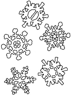 Printable Snowflake Coloring Pages