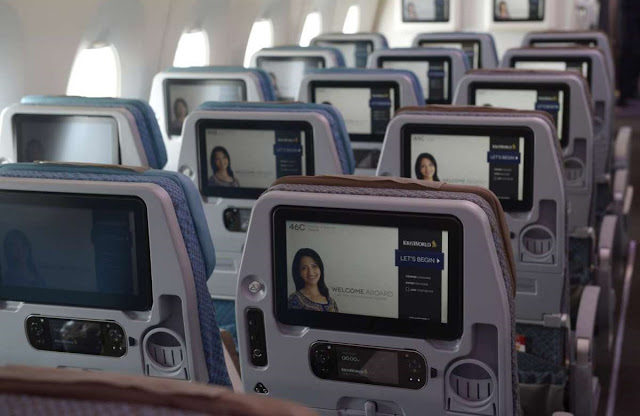 singapore airlines a350-900 entertainment system