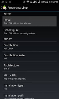 Kali Linux on Android - picateshackz