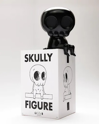 Skully Black Edition Vinyl Figure by Mike Mitchell x Spoke Art