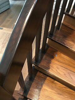 staircase refinishing varathane gel stain oak staircase gel stain