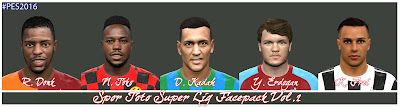 PES 2016 Spor Toto Süper Lig Facepack Vol. 2 by Facemaker EmreT