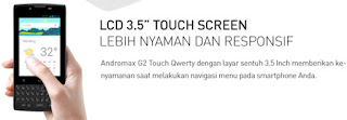 Mengenal Lebih Dekat Smartfren Andromax G2 Touch QWERTY