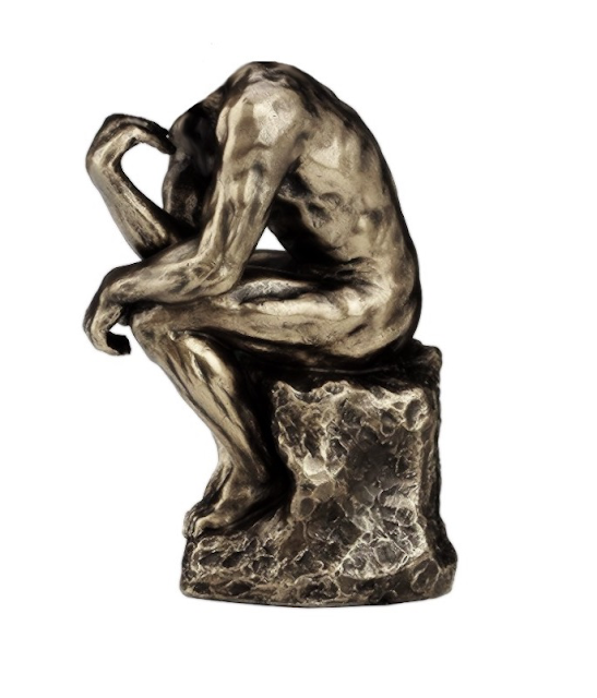 The Beheaded Thinker: Rodin's sculpture, but it's headless