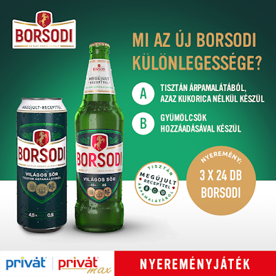 Privát élelmiszer nyereményjáték