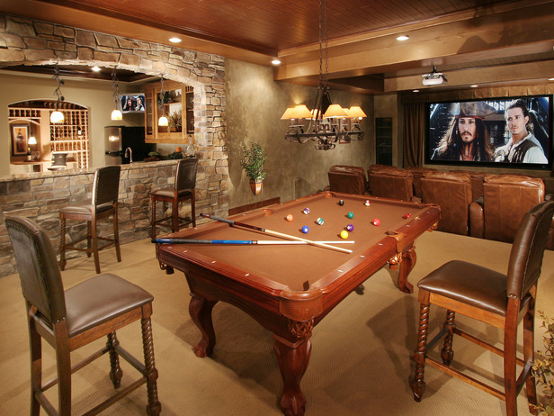 Basement Man Cave Ideas