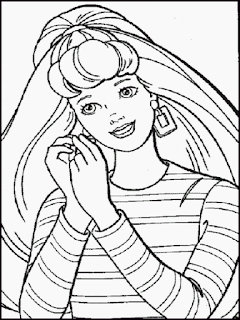 Desenhos do Barbie para Colorir