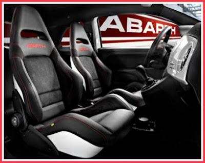 New Abarth 500 Sabelt seats Posted by 500blog at 811 AM
