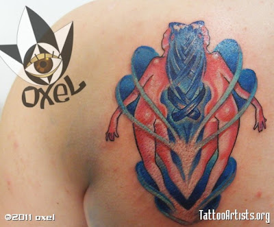 Sun Tribal tattoo Design 
