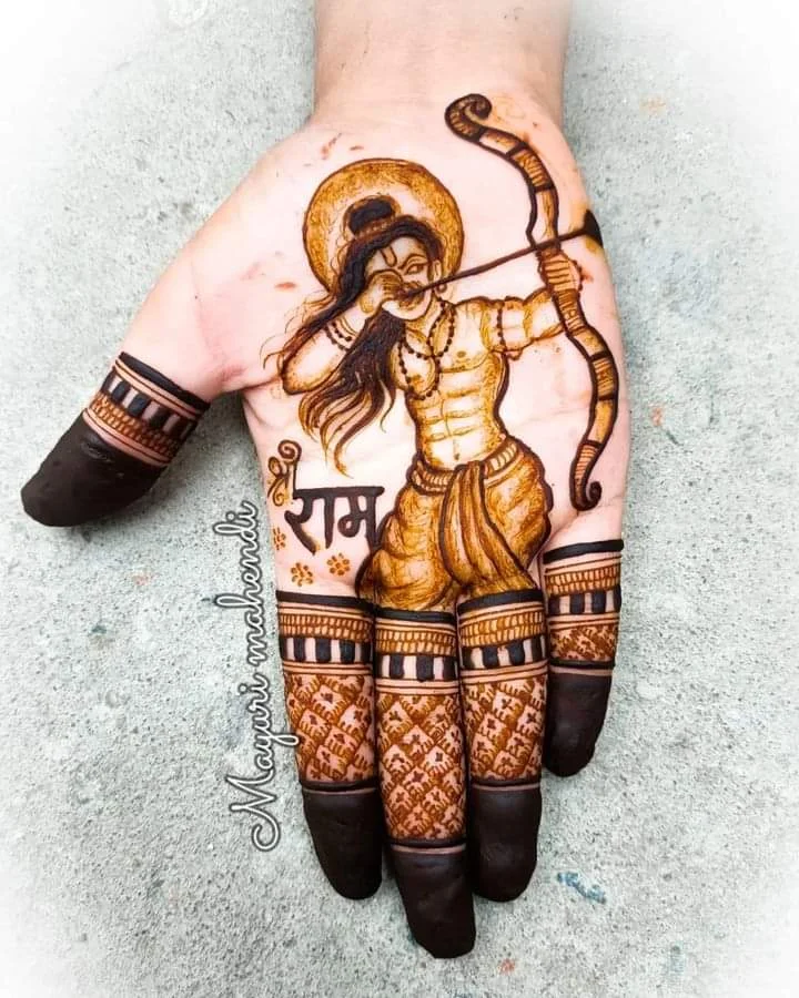 Amazing Portrait Mehendi Designs, Amazing Portrait Mehendi Designs 2023,