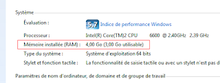 ram utilisable windows 7 64 bits, ram utilisable windows 7 32 bits, memoire utilisable windows 10, augmenter ram utilisable windows 7, utiliser toute la ram windows 10, memoire installée 8 go 4 go utilisable, memory remap, memory remap feature, memory remap bios, La mémoire utilisable peut être inférieure à la mémoire installée, Windows 7 64 bits - 4 Go (3 Go utilisable), Mémoire : 16 Go installés, mais seulement , Augmenter la « Mémoire utilisable » (RAM) sous Windows, Problème 2.75go de ram utilisable sur 4go, 2.3/4 Go de Ram utilisable sur Windows 7 64bits, Problème d'allocation RAM (windows 7 64 bits)