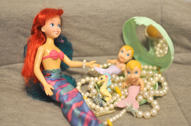 boneca Ariel customizada