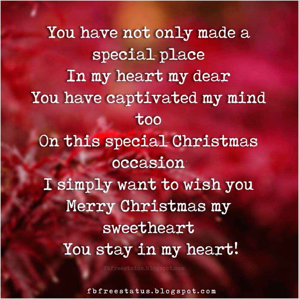 Christmas Love Quotes for Boyfriend and Girlfriend with Images