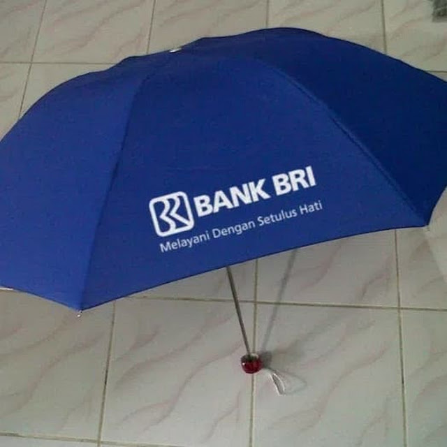 Sablon Payung Bank BRI