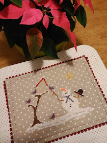 SAL défi noel 2016, bordado, broderie, embroidery, punto cruz, cross stitch, point croix, navidad, christmas, noel