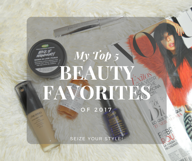 Top 5 Beauty Favorites 2017