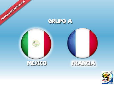 Alineacion titular Mexico vs Francia