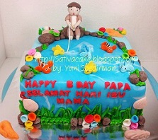 Toko kue online di bogor: Kue ulang tahun 3D (Cake ultah 3D)