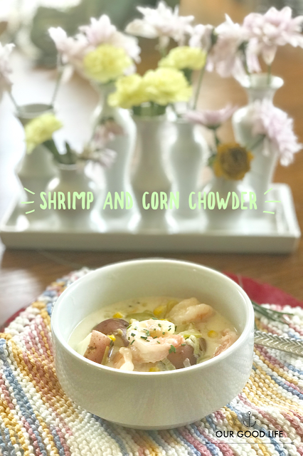 shrimp and corn chowder